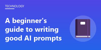 Person typing a detailed request into an AI chat assistant on a laptop