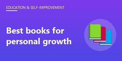 Stack of personal development books beside a cup of tea and a notebook