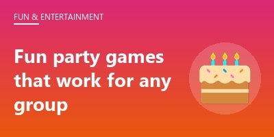 Group of friends laughing while playing a party game in a living room