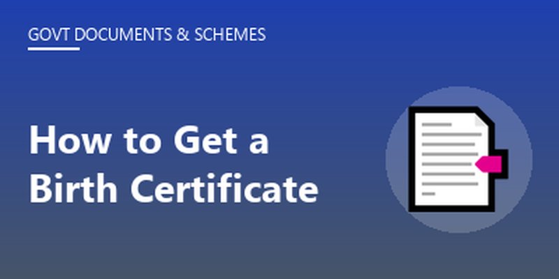 How to Get a Birth Certificate